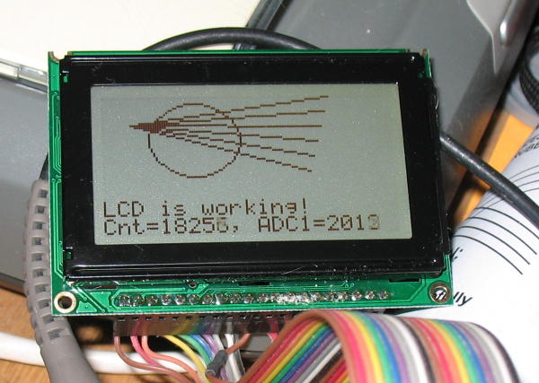 lcd working